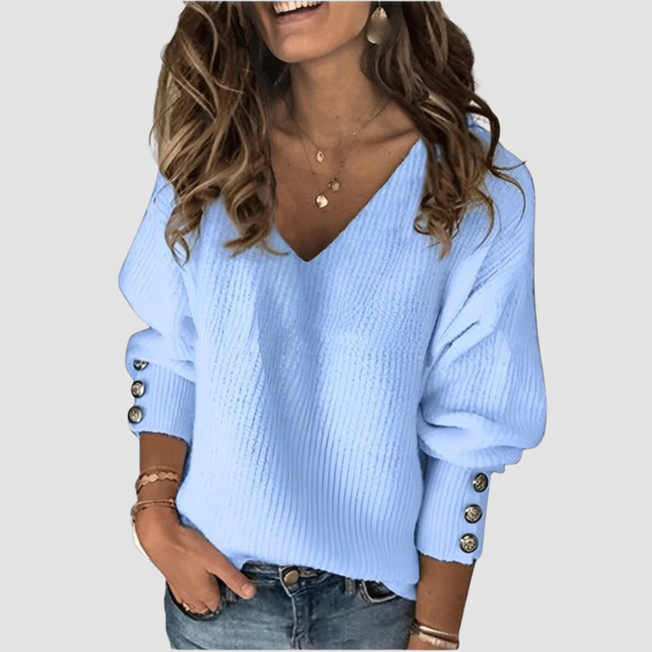 Beck | V-Neck Knit Sweater