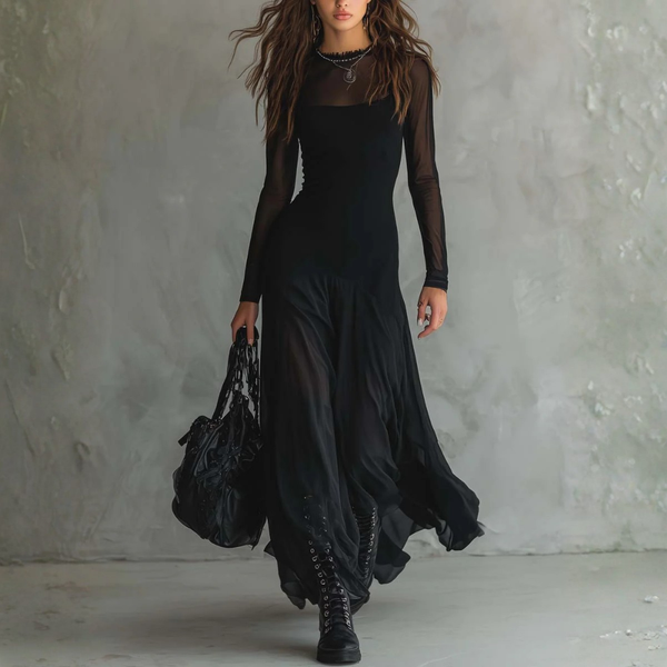Adelaide | Tulle Maxi Dress
