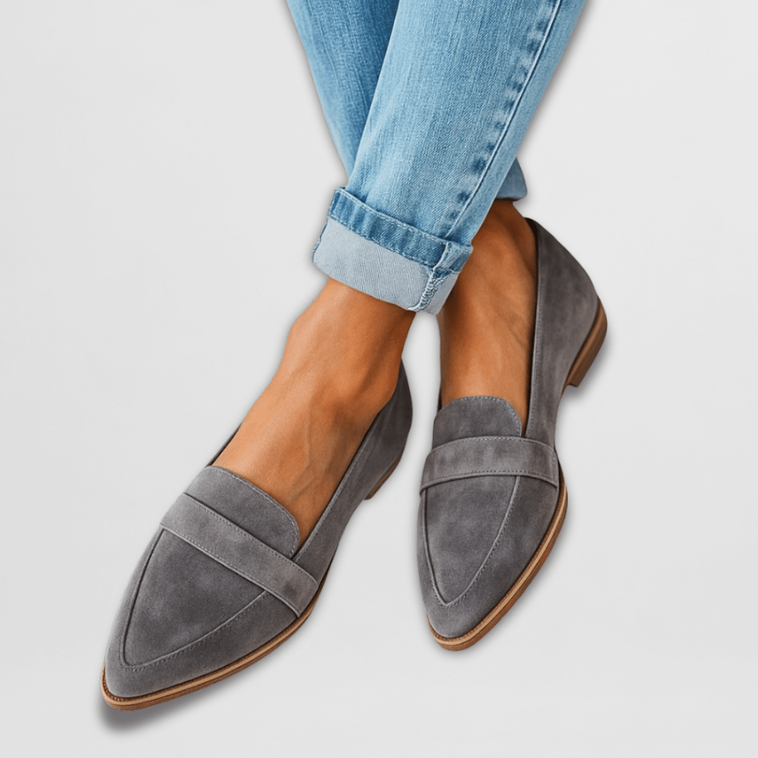 Helen | Orthopedic Suede Loafers