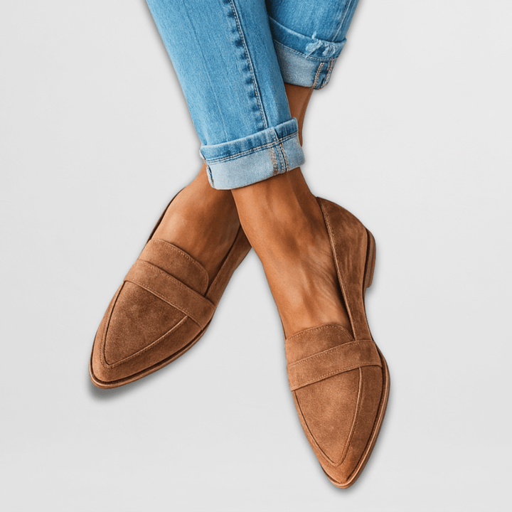 Helen | Orthopedic Suede Loafers