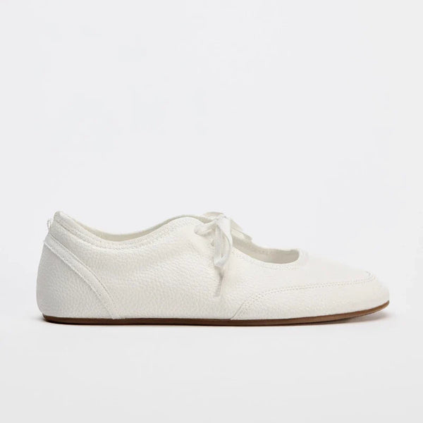 Brisette | Ribbon Mary Jane Flats